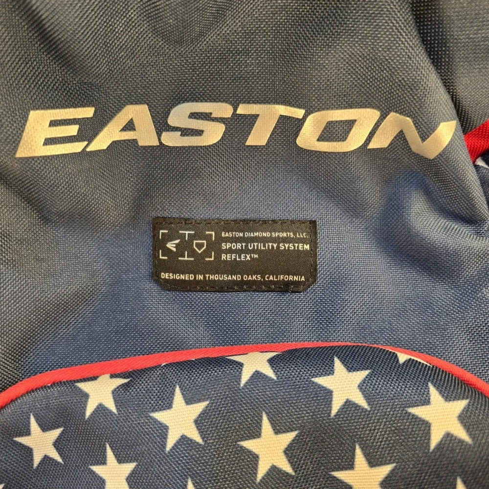 Easton Reflex Sport Utility Baseball Softball Backpack Stars Stripes USA